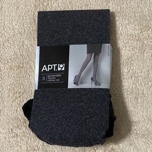 Apt. 9 Women’s Charcoal Gray Microfiber Tights